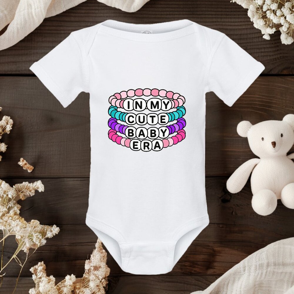 In My Cute Baby Era Onesie | Taylor Swift Inspired Onesie | Swiftie Baby Gift